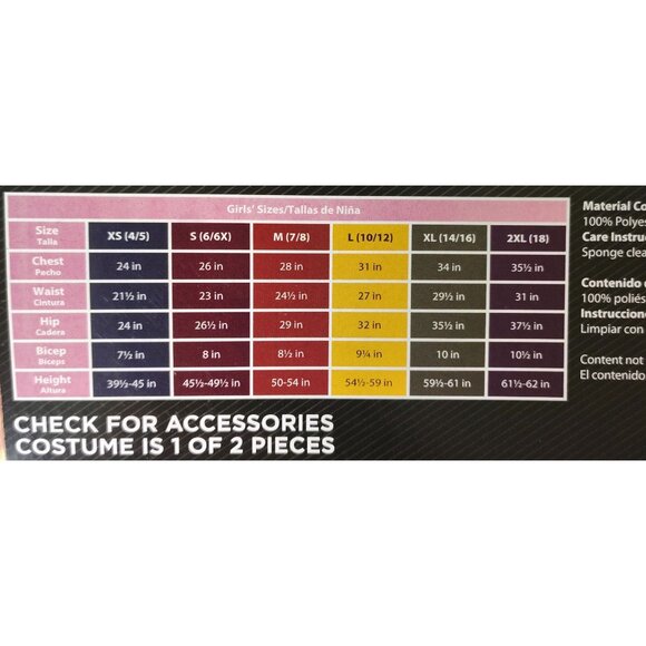 Girls L (10-12) Fairytale Princess Light-Up Dress With Headband Halloween Costum - Picture 4 of 10